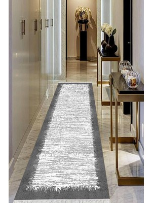 Viyana Home Dijital Baskılı Kaymaz Taban Yıkanabilir Modern Salon Halısı Koridor Halısı Yolluk VHU-HT-512