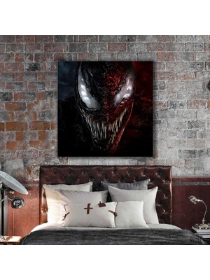 SML Tablo Venom Zehirli Öfke Fil Sanat Yaratık Dekor Kanvas Tablo