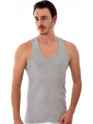 Seher Yıldızı Erkek Askılı Klasik Renkli Atlet - 6 Adet