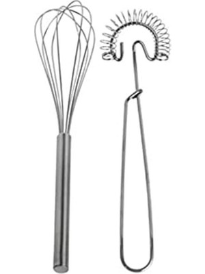 IKEA Idealisk Metal Çırpıcı Seti Paslanmaz Çelik İkili Günlük Kullanıma Uygun