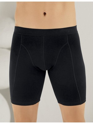 Şahinler ME114 3lü Paket Likralı Uzun Erkek Boxer