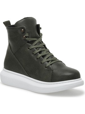 Salvano Darian 2pr Haki Erkek High Sneaker