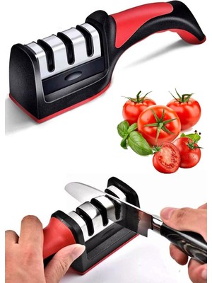 Profesyonel Bıçak Bileme Aleti 3 Açılı Elmas El Bıçakları Bileme Aparatı