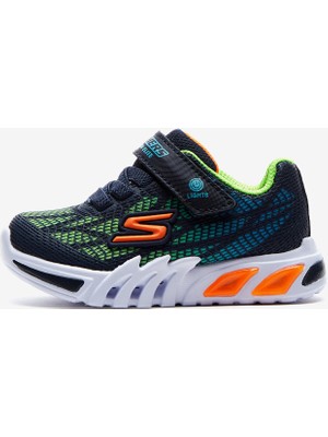 Skechers Flex-Glow Elite-Vorlo Erkek Çocuk Işıklı Spor Ayakkabı 400137N NVMT