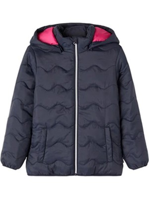 Name It Düz Siyah Kız Çocuk Yelek Nkfmaggy Jacket Pb