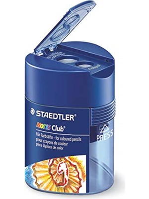 Staedtler 512 128 Noris Çift Bölmeli Kalemtraş Üçgen Biçimli Noris Club Design