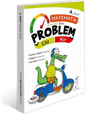 Öğretmen Evde Yayınları 4. Sınıf Problem Kur – Çöz Kitabı