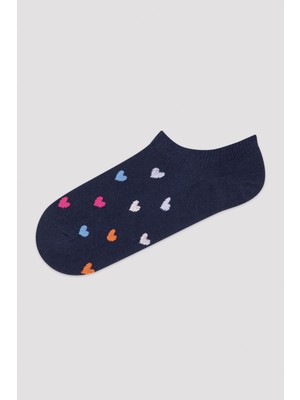 Penti Çok Renkli Colorful Heart 3lü Soket Çorap