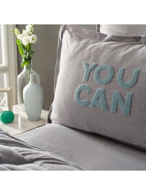 Karaca Home Motto Cotton Comfort Çift Kişilik Gri