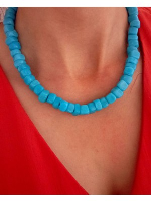 Nergis Collection Cam Boncuk Yaz-Plaj Kolyesi