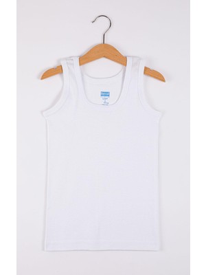 Berrak 1504 Erkek Çocuk Ribana Saf Pamuk Atlet