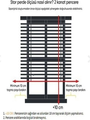Storburada StorburadaStorburada Stor Perde Jakar Nakış Desenli Kahverengi Renkli Etek Dilimli Stb-443