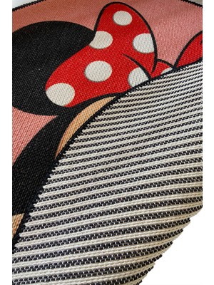 Rugs Modern Mira 846 Pembe Minnie Mouse Halı