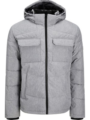 Jack & Jones Jjbrady Puffer Sn Gri Erkek Mont 12212233-Light