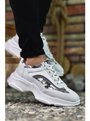 Riccon Beyaz Erkek Sneaker 0012157
