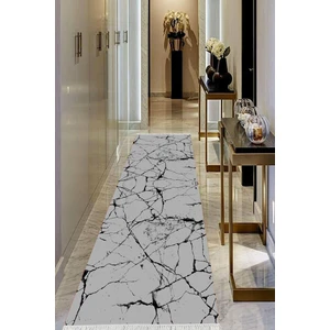 Viyana Home Dijital Baskılı Kaymaz Taban Yıkanabilir Modern Salon Halısı Koridor Halısı Yolluk VHU-HT-416