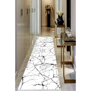 Viyana Home Dijital Baskılı Kaymaz Taban Yıkanabilir Modern Salon Halısı Koridor Halısı Yolluk VHU-HT-418