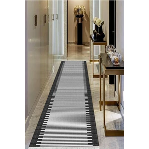 Viyana Home Dijital Baskılı Kaymaz Taban Yıkanabilir Modern Salon Halısı Koridor Halısı Yolluk VHU-SD-318