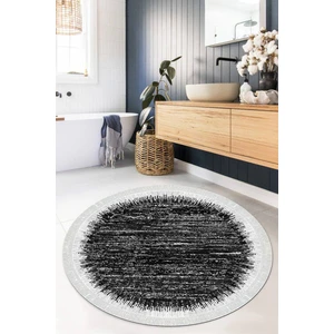 Viyana Home Dijital Baskılı Kaymaz Taban Yıkanabilir Yuvarlak Salon Halısı Mutfak Halısı Paspas VHYU-HS-384