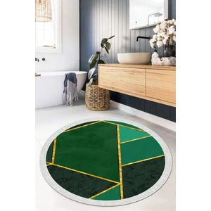 Viyana Home Dijital Baskılı Kaymaz Taban Yıkanabilir Yuvarlak Salon Halısı Mutfak Halısı Paspas VHYU-HS-317