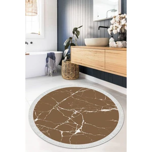 Viyana Home Dijital Baskılı Kaymaz Taban Yıkanabilir Yuvarlak Salon Halısı Mutfak Halısı Paspas VHYU-HT-419
