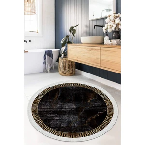 Viyana Home Dijital Baskılı Kaymaz Taban Yıkanabilir Yuvarlak Salon Halısı Mutfak Halısı Paspas VHYU-HY-1259