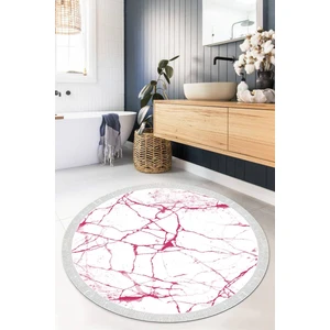 Viyana Home Dijital Baskılı Kaymaz Taban Yıkanabilir Yuvarlak Salon Halısı Mutfak Halısı Paspas VHYU-HT-421