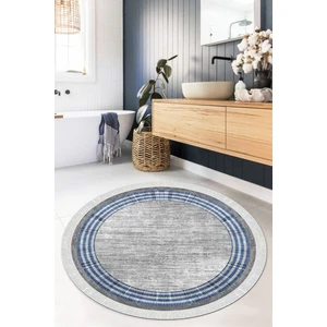 Viyana Home Dijital Baskılı Kaymaz Taban Yıkanabilir Yuvarlak Salon Halısı Mutfak Halısı Paspas VHYU-HT-663