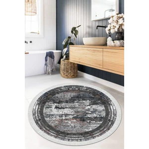 Viyana Home Dijital Baskılı Kaymaz Taban Yıkanabilir Yuvarlak Salon Halısı Mutfak Halısı Paspas VHYU-HY-1316