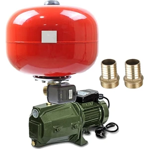 Germany Steel Jet 100 Hidrofor Pompa 1 Kw 1.5 Hp 24 Litre Kafa Hidrofor Pompa 4 Kat 4 Daire Yeterli Rekor Takım