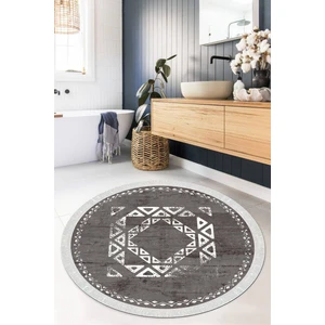 Viyana Home Dijital Baskılı Kaymaz Taban Yıkanabilir Yuvarlak Salon Halısı Mutfak Halısı Paspas VHYU-SD-1053