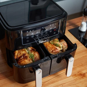 Duo Dokunmatik Ekran 9 Lt Çift Hazneli Airfryer Yağsız Fritöz