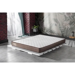 Bed01BeyazKahverengiOrganikBambooBambuKumaşViscoSüngerYatak