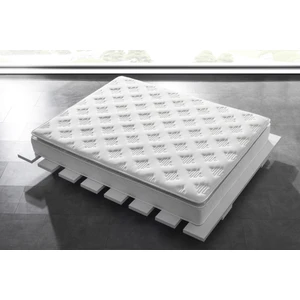 Bed04BeyazPamukluKumaşHerkülYaylıSertErgonomikPedliYatak