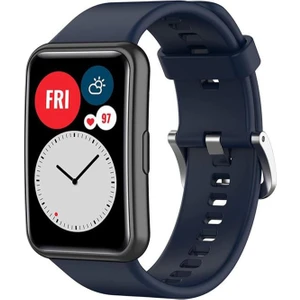 Huawei Watch Fit Mini Uyumlu Silikon Kordon