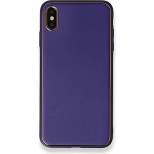 Apple iPhone Xs Max Uyumlu Coco Leather Seri Arka Koruma