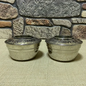 2’li Saki Kapalı Bakır Ehli Keyif (Isme Özel Yazılı)