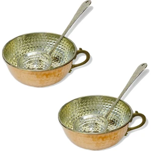 2’li Bakır Ayran Tası