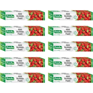 Fresh Up Ekonomik Kilitli Buzdolabı Poşeti 23 x 31 cm 80'li