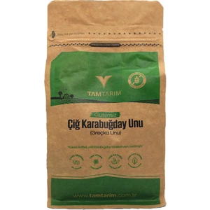 Tam Tarım Glutensiz Çiğ Karabuğday (Greçka) Unu 500 gr