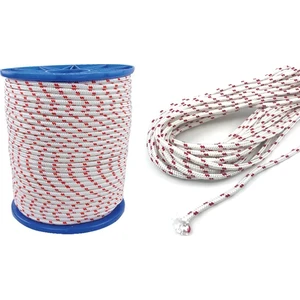 Turhan Çelik Iskota Halat Gemici Dağcı Ipi Seçenekli 6 mm 10 Metre