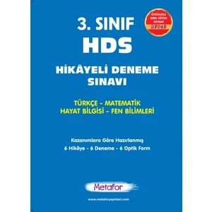 Metafor Yayıncılık Metafor 3. Sınıf Hikayeli Deneme Sınavı 6’lı (Hds)