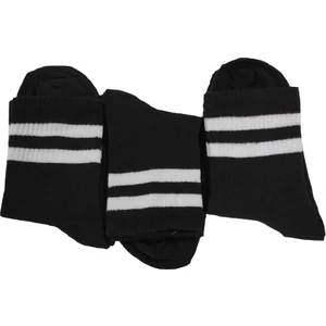 Yakamoz 3'lü Extra Rahat Unisex Spor Yarım Konç Kolej Çorap