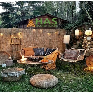 Bambu Çit Kamış Çit Hasır Çit 1x3 Metre Eni 1 Metre Uzunluk 3 Metre