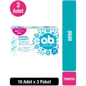 Tampon Mini 16'lı x3