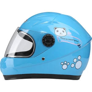Çocuk Kask - Mavi (Yurt Dışından)