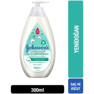 Johnson's Cotton Touch Yenidoğan Saç & Vücut Şampuanı 300 ml