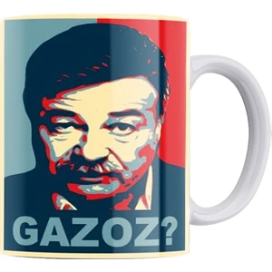 Nuri Alço Gazoz Baskılı %100 Porselen Kupa