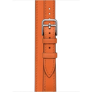 Hermes Kordon Attelage Model Apple Watch Uyumlu 44/45/46/49 mm Uyumlu