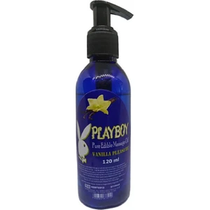 Masaj Yağı Vanilya Aromalı Pure Edible Aromaterapi 120ml / Playboy Vanilla Flavored Massage Oil 120ml